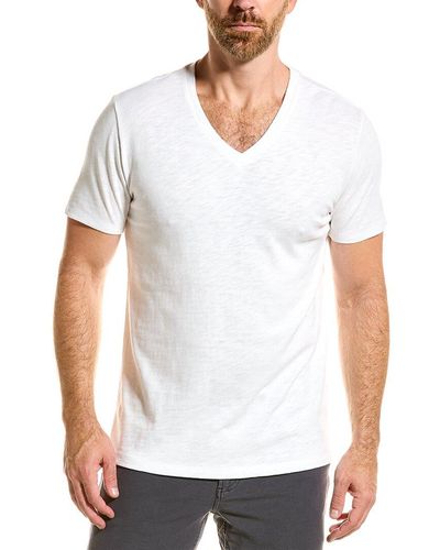 Splendid Mills Supply By V-neck T-shirt - White