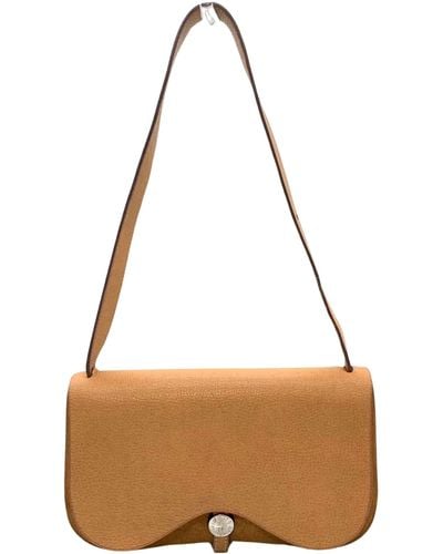 Hermès Colorado Leather Shoulder Bag (pre-owned) - Brown