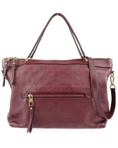 Louis Vuitton Bastille Leather Shoulder Bag (pre-owned) - Purple