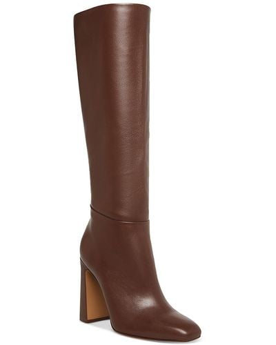 Steve Madden Ally Leather Knee-high Boots - Brown
