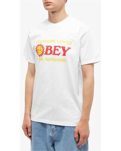 Obey Everyone Loves The Sunshine Tee - White