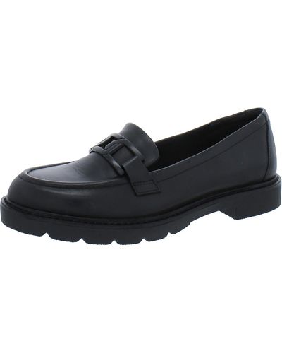 Rockport Kacey Chain Slip On Casual Loafers - Black