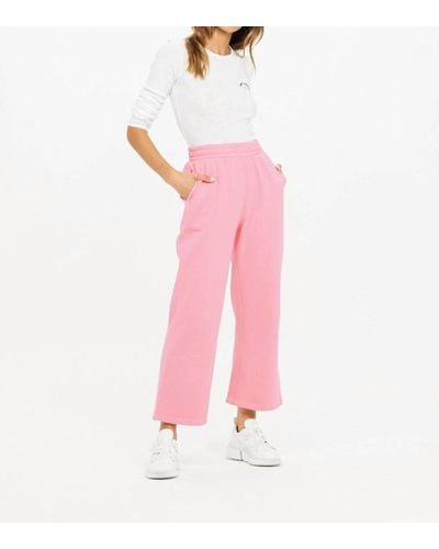 The Upside Magique Camille Cropped Flare Pant - Pink