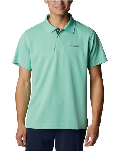 Columbia Utilizer Collared Short Sleeve Polo Shirt - Black