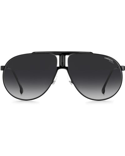 Carrera Panamerika65 Wj 0kj1 Aviator Polarized Sunglasses - Black