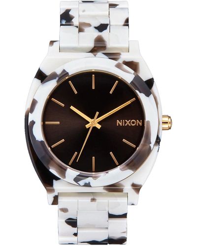 Nixon Time Teller Dial Watch - Metallic
