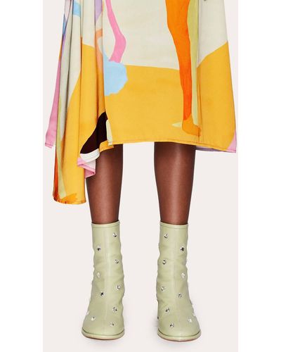 Stine Goya Allison Crystal Boots - Yellow