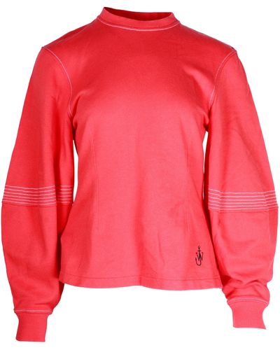 JW Anderson Balloon Sleeve Sweater - Red
