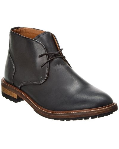 Warfield & Grand Anchor Leather Boot - Black