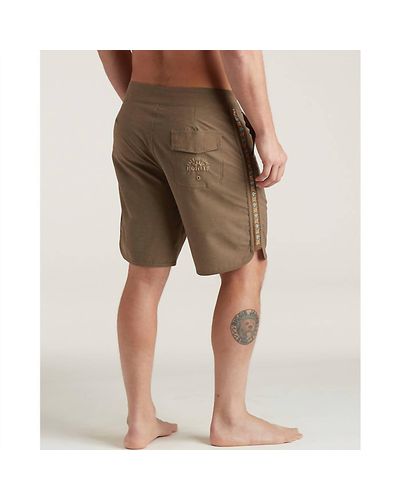 Howler Brothers Bruja Deluxe Boardshorts - Brown