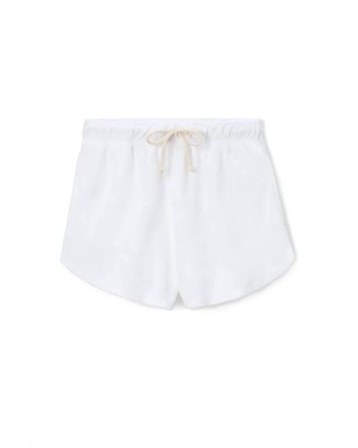 PERFECTWHITETEE Farrah Shorts - White