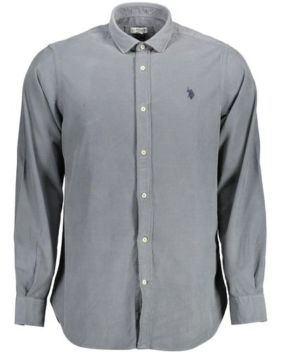 U.S. POLO ASSN. Cotton Shirt - Gray