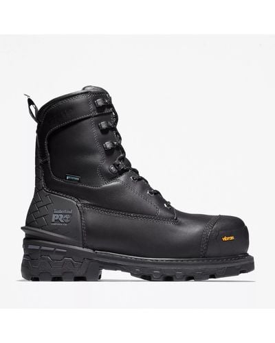 Timberland Boondock Hd 8" Composite Toe Waterproof Work Boot - Black