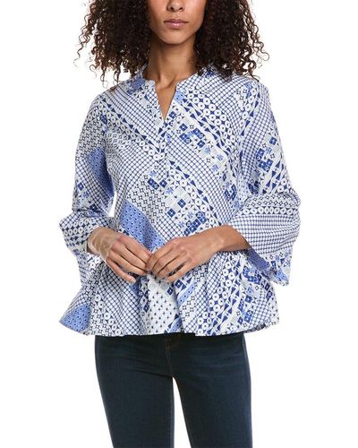 Duffield Lane Lita Top - Blue