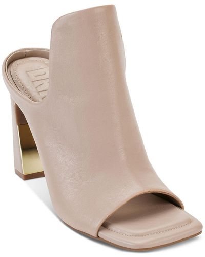 DKNY Leather Pumps - Natural