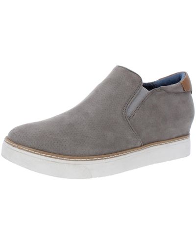 Dr. Scholls If Only Wedge Casual And Fashion Sneakers - Gray