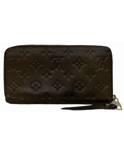 Louis Vuitton Portefeuille Secret Leather Wallet (pre-owned) - Black