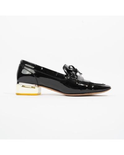 Dior Court Shoe Patent Leather - Black