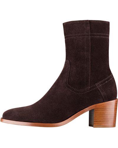 A.P.C. Georgia Ankle Boots - Brown