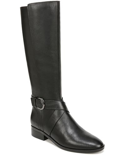 Naturalizer Raisa Leather Knee-high Boots - Black
