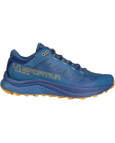 La Sportiva Karacal Trail Running Sneaker - D/medium Width - Blue