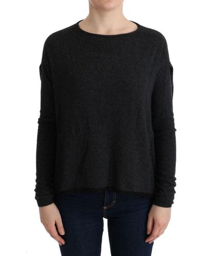 CoSTUME NATIONAL Viscose Knitted Sweater - Black