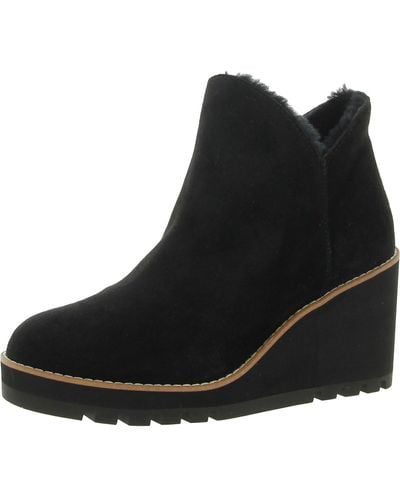 Eileen Fisher Chalet Ss Leather Shearling Shearling Boots - Black