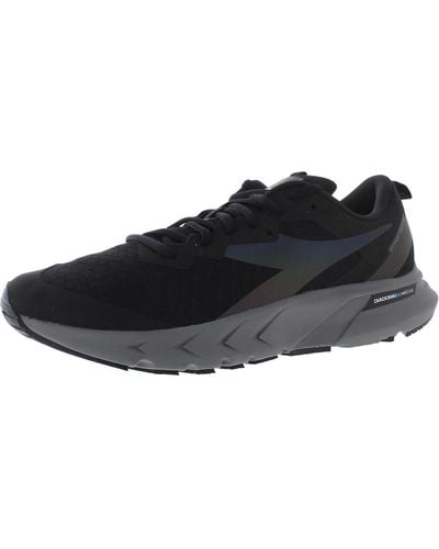 Diadora Dinamica Running Lifestyle Athletic And Training Shoes - Black