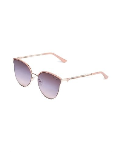 Guess Factory Brow Bar Tinted Sunglasses - Multicolor