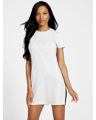 Guess Factory Dancy T-shirt Dress - White