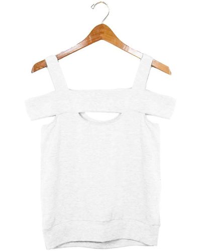 Bailey 44 Stella Cut Out Sweater - White