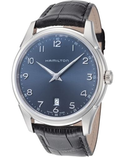 Hamilton Jazzmaster 42mm Quartz Watch - Metallic