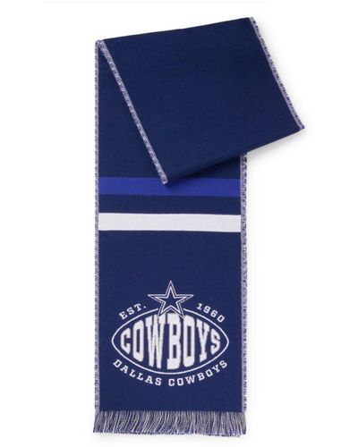 BOSS X Nfl Logo Scarf With Dallas Cowboys Branding - Blue
