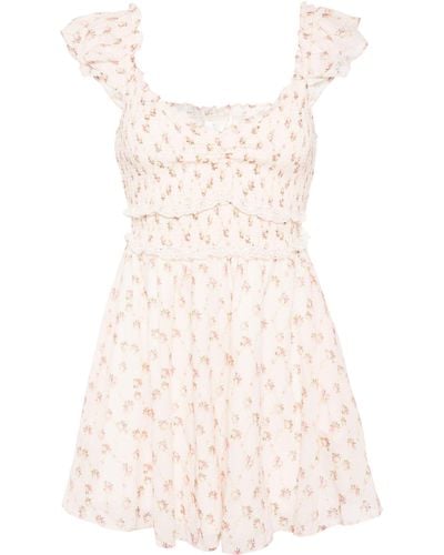 Love Moschino Loveshackfancy Sunshine Dress - Natural