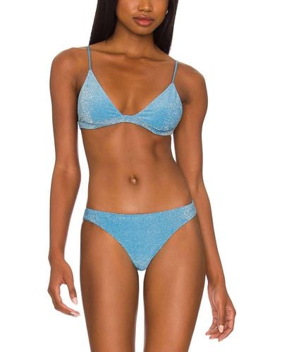 Mikoh Swimwear Taga 2-piece Bikini - Blue