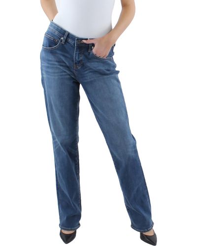 Jag Jeans Eloise Denim Whisker Wash Bootcut Jeans - Blue