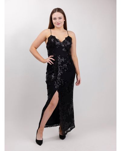 BeReal Luna Sequin Dress - Black