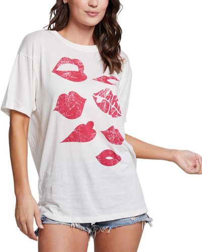 Chaser Brand Make Love T-shirt - White