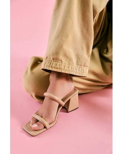 Free People Double Strap Parker Heel - Pink