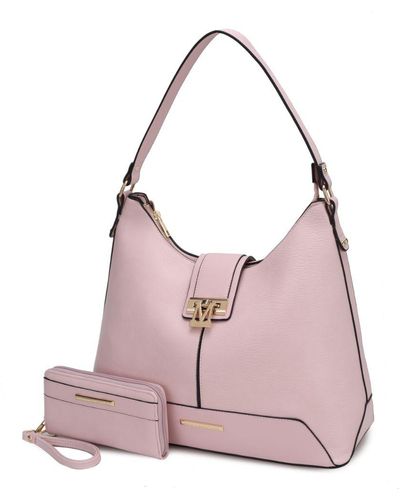 MKF Collection by Mia K Graciela Hobo Handbag For - Pink