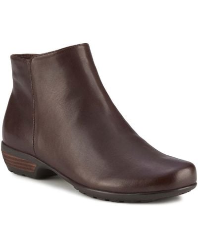 Walking Cradles Ezra Leather Ankle Chelsea Boots - Brown