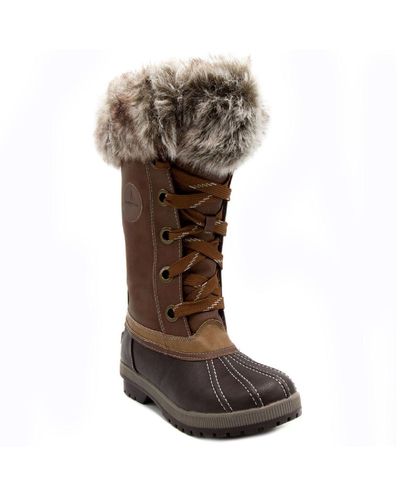 London Fog Melton 2 Cold Weather Tall Boot - Multicolor