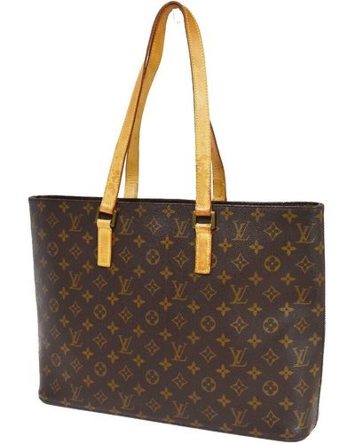 Louis Vuitton Luco Canvas Shoulder Bag (pre-owned) - Brown