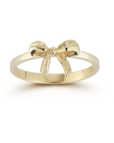 Ember Fine Jewelry Bow Ring - Metallic