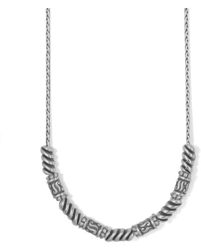 Brighton Sonora Roped Necklace - Metallic