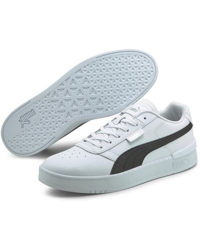 PUMA Clasico Leather Lace-up Casual And Fashion Sneakers - Gray
