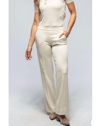 Mac Jeans Chiara Knit Trouser - White