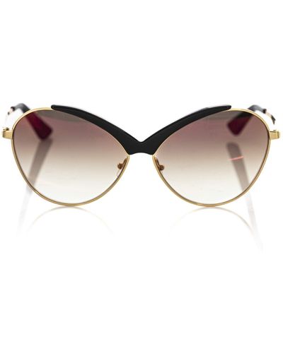 Frankie Morello Chic Butterfly-shaped Sunglasses - Natural