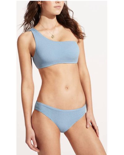 Seafolly Sea Dive Hipster - Blue