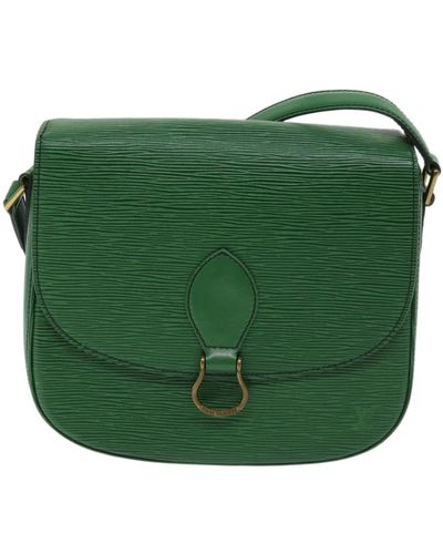 Louis Vuitton Saint Cloud Leather Shoulder Bag (pre-owned) - Green